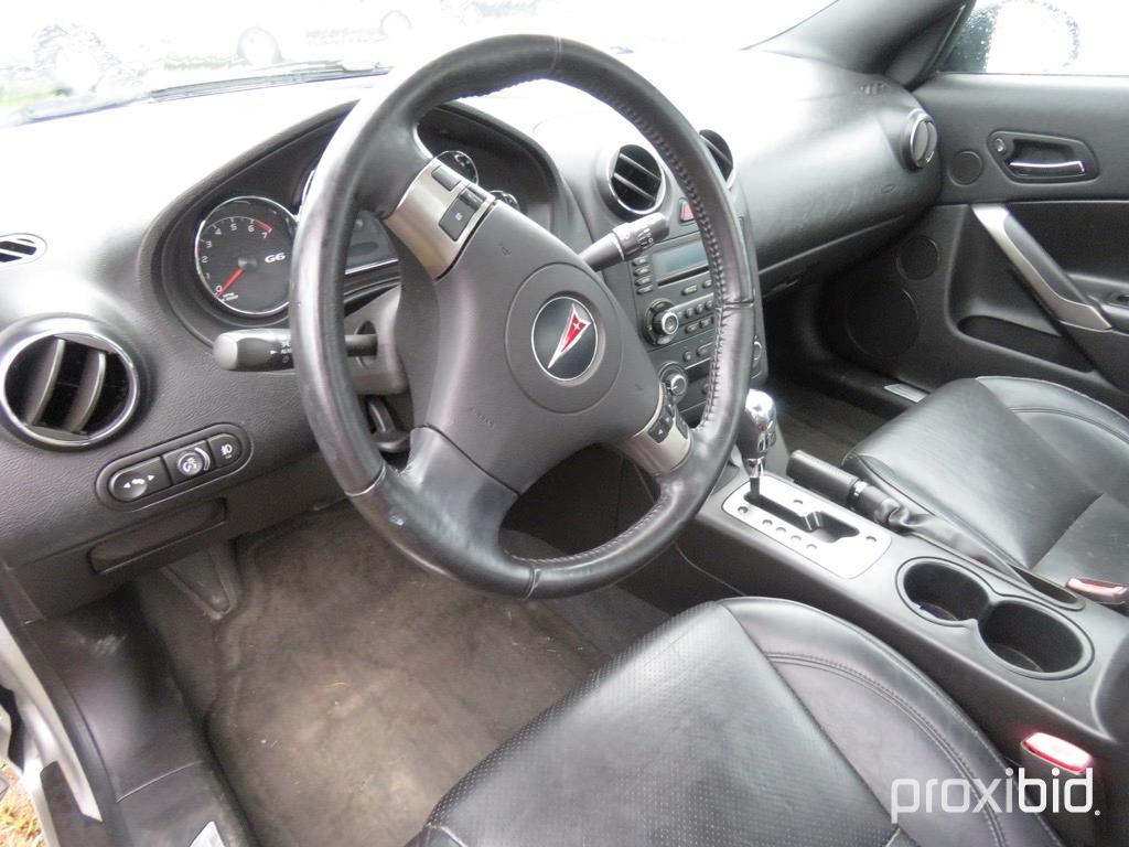 2007 Pontiac G6 GT Convertible, s/n 1G2ZH351774187327: Hard Top, Odometer S