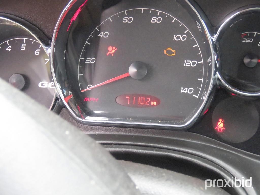 2007 Pontiac G6 GT Convertible, s/n 1G2ZH351774187327: Hard Top, Odometer S