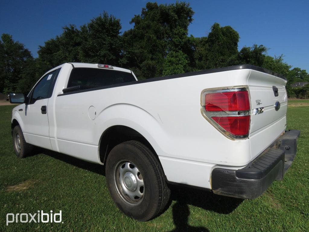 2013 Ford F150 XL Pickup, s/n 1FTNF1CF0DKG34266 (Title Delay): 2wd, Odomete