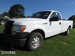 2013 Ford F150 XL Pickup, s/n 1FTNF1CF0DKG34266 (Title Delay): 2wd, Odomete