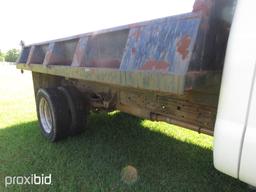2003 Ford F450 Flatbed Dump, s/n 1FDXF46P63ED84734: Powerstroke Diesel, Aut
