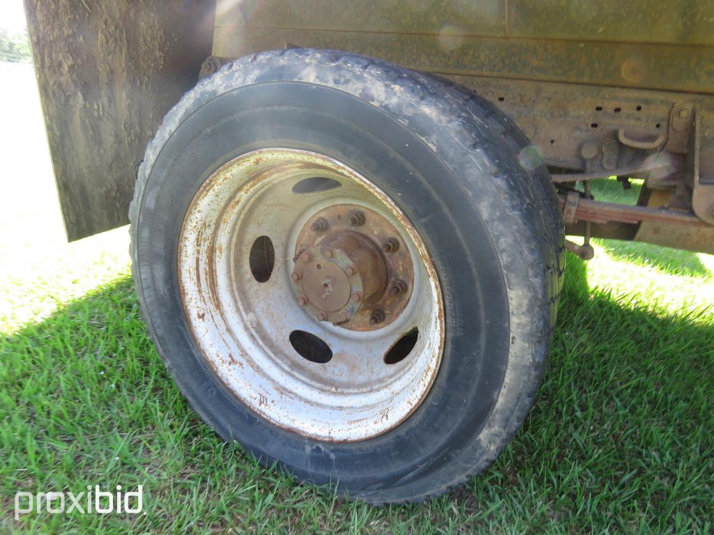 2003 Ford F450 Flatbed Dump, s/n 1FDXF46P63ED84734: Powerstroke Diesel, Aut