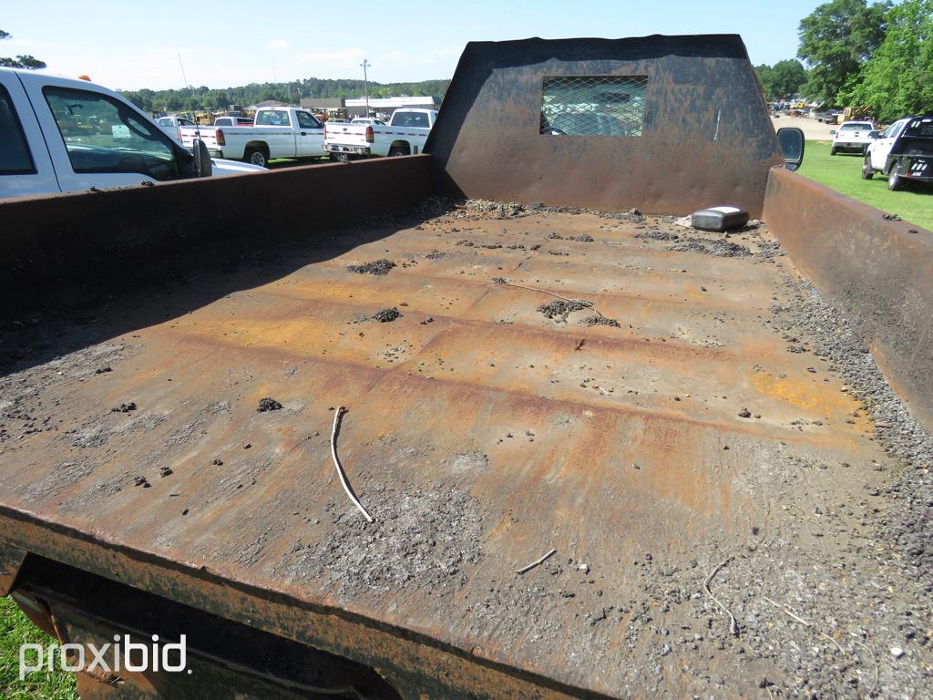 2003 Ford F450 Flatbed Dump, s/n 1FDXF46P63ED84734: Powerstroke Diesel, Aut