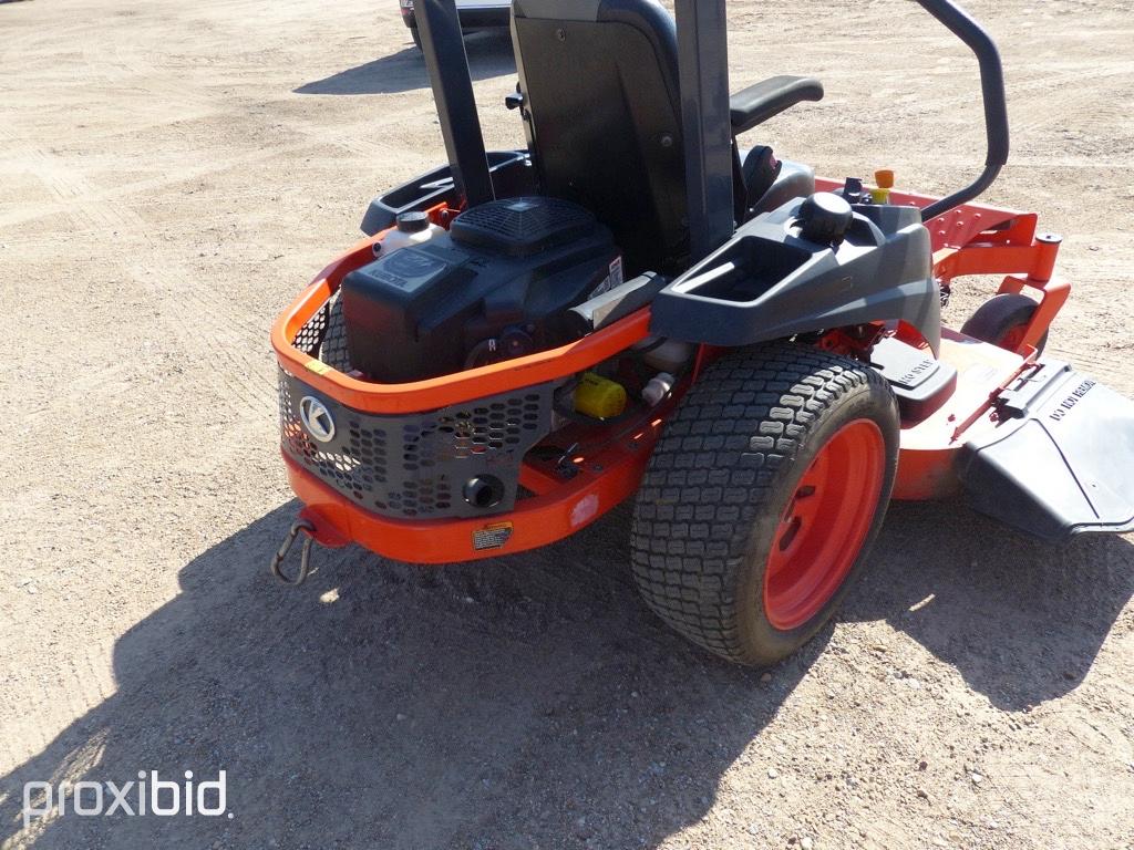 Kubota ZG127S-54 Zero-turn Mower, s/n 10070: Meter Shows 254 hrs