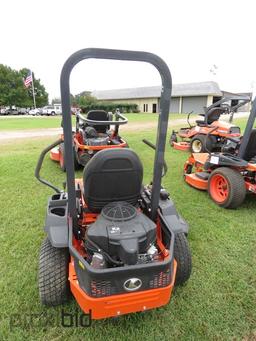 2019 Kubota Z122 Zero-turn Mower, s/n 33459: 42" Cut, Kawasaki Eng., Ext. W