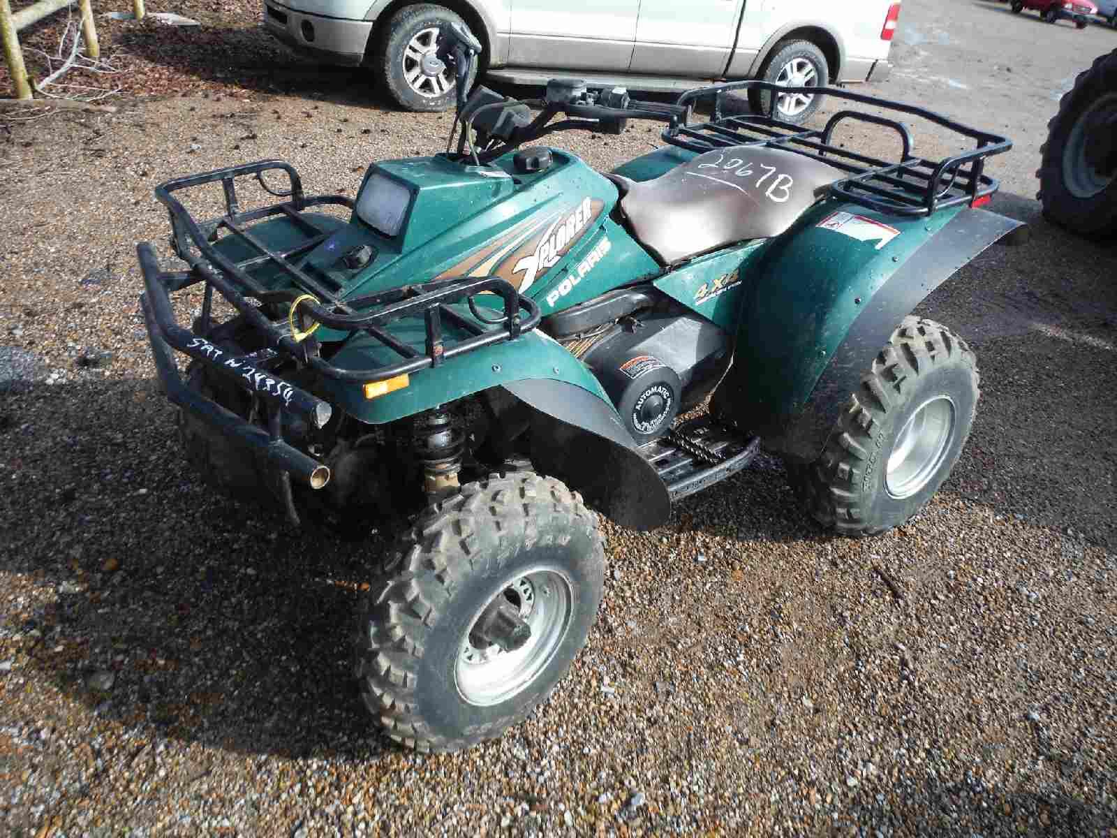 2001 Polaris Explorer 4WD ATV, s/n 4XAAG25C61Z465331 (No Title - $50 MS Tra