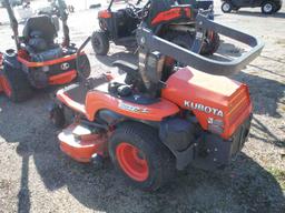 2014 Kubota ZG227A-54 Zero-turn Mower, s/n 52305: 54" Cut, Meter Shows 492