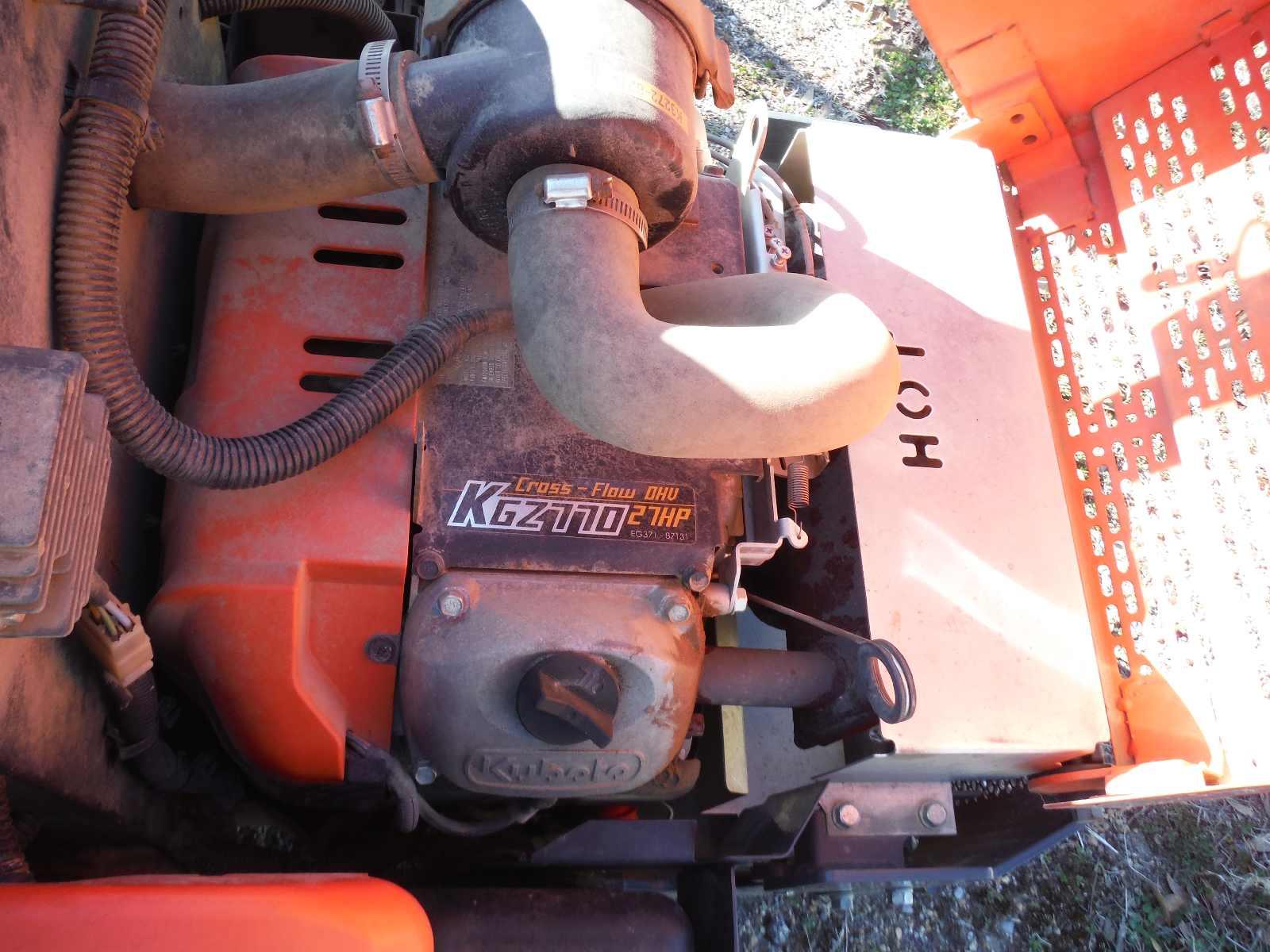 2014 Kubota ZG227A-54 Zero-turn Mower, s/n 52305: 54" Cut, Meter Shows 492