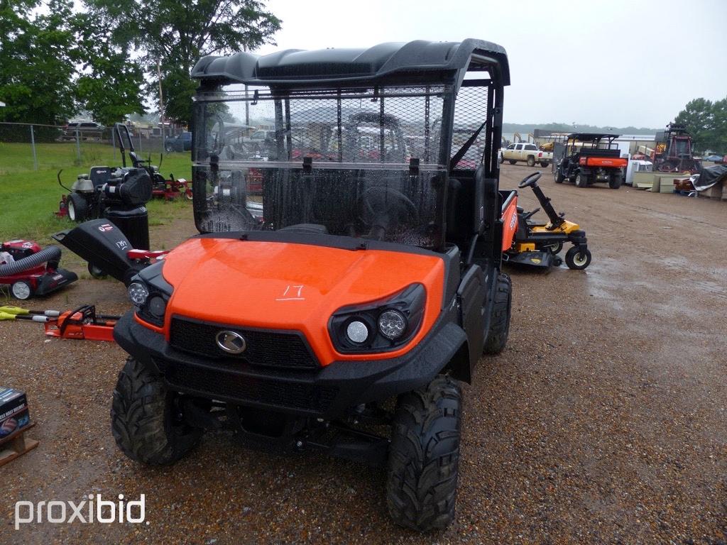 2021 Kubota RTV-XG850 4WD Utility Vehicle, s/n A5KH1PGNLMG026401 (No Title