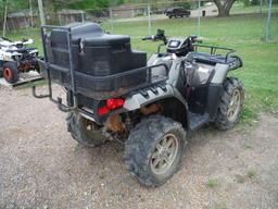 2012 Polaris Spartan 850 4-wheel ATV, s/n 4XAZN8EA7CA348795 (No Title - $50