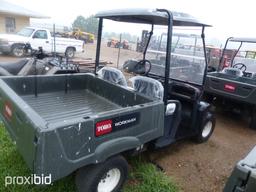 Toro Workman Utility Cart, s/n 312000151 (No Title - $50 MS Trauma Care Fee