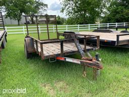 Shopbuilt 6x12 Trailer (No Title - Bill of Sale Only): S/A, Bumper-pull, La