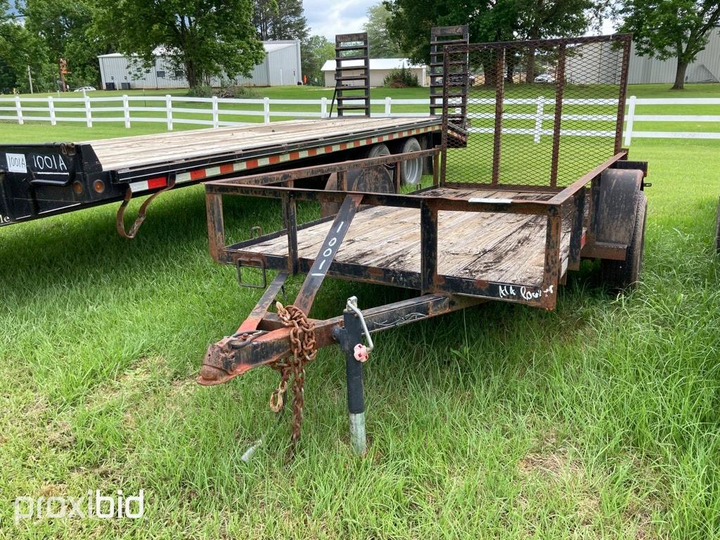 Shopbuilt 6x12 Trailer (No Title - Bill of Sale Only): S/A, Bumper-pull, La