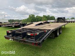 2013 Surepull 32' Gooseneck Trailer, s/n J9DG3223DJ143378: 27' Deck, 5' Dov