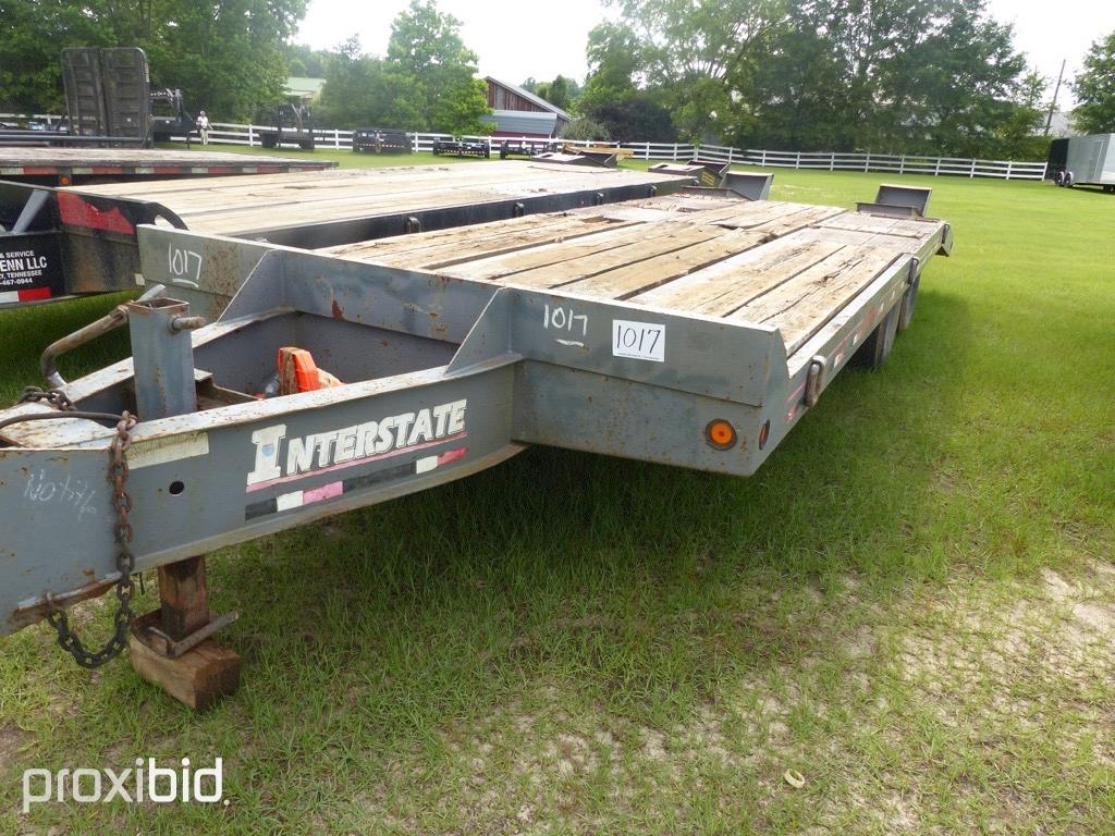 Interstate Tag Trailer (No Title - Bill of Sale Only): Pintle Hitch, T/A, D