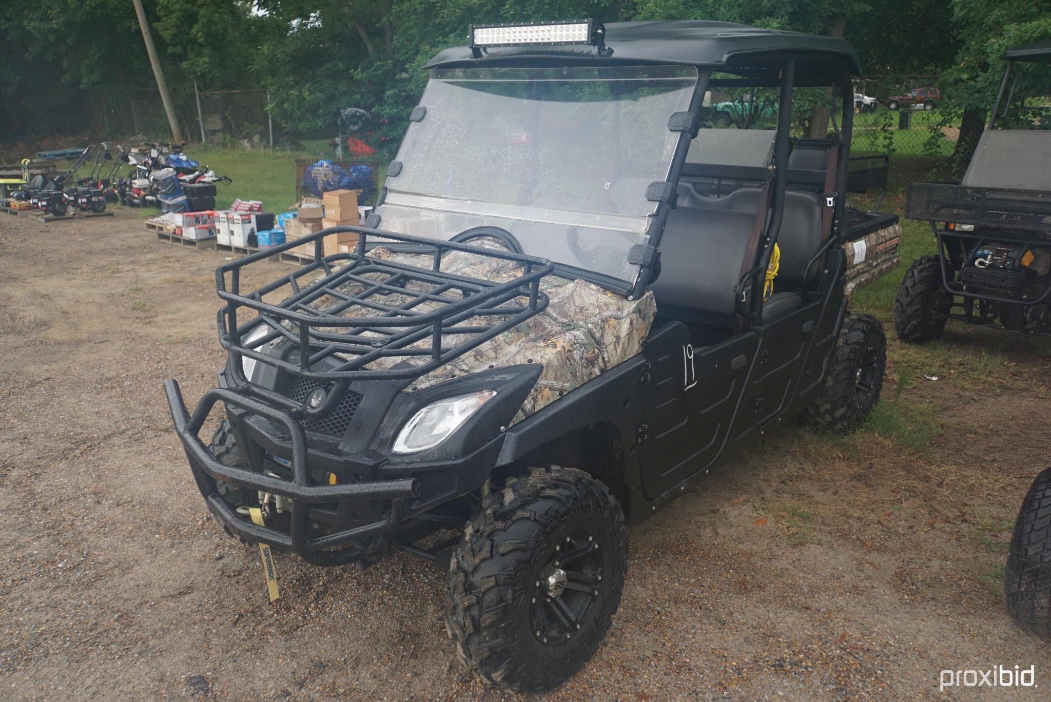 2017 HuntVE 4WD Utility Vehicle, s/n 1MHLD42B1HF861561 (No Title - $50 MS T
