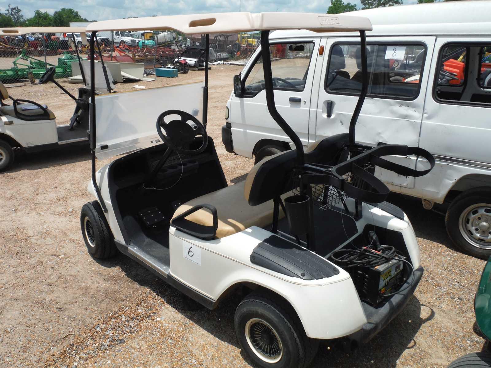 EZGo Electric Golf Cart, s/n 2570792 (No Title): 36-volt, Auto Charger, Win