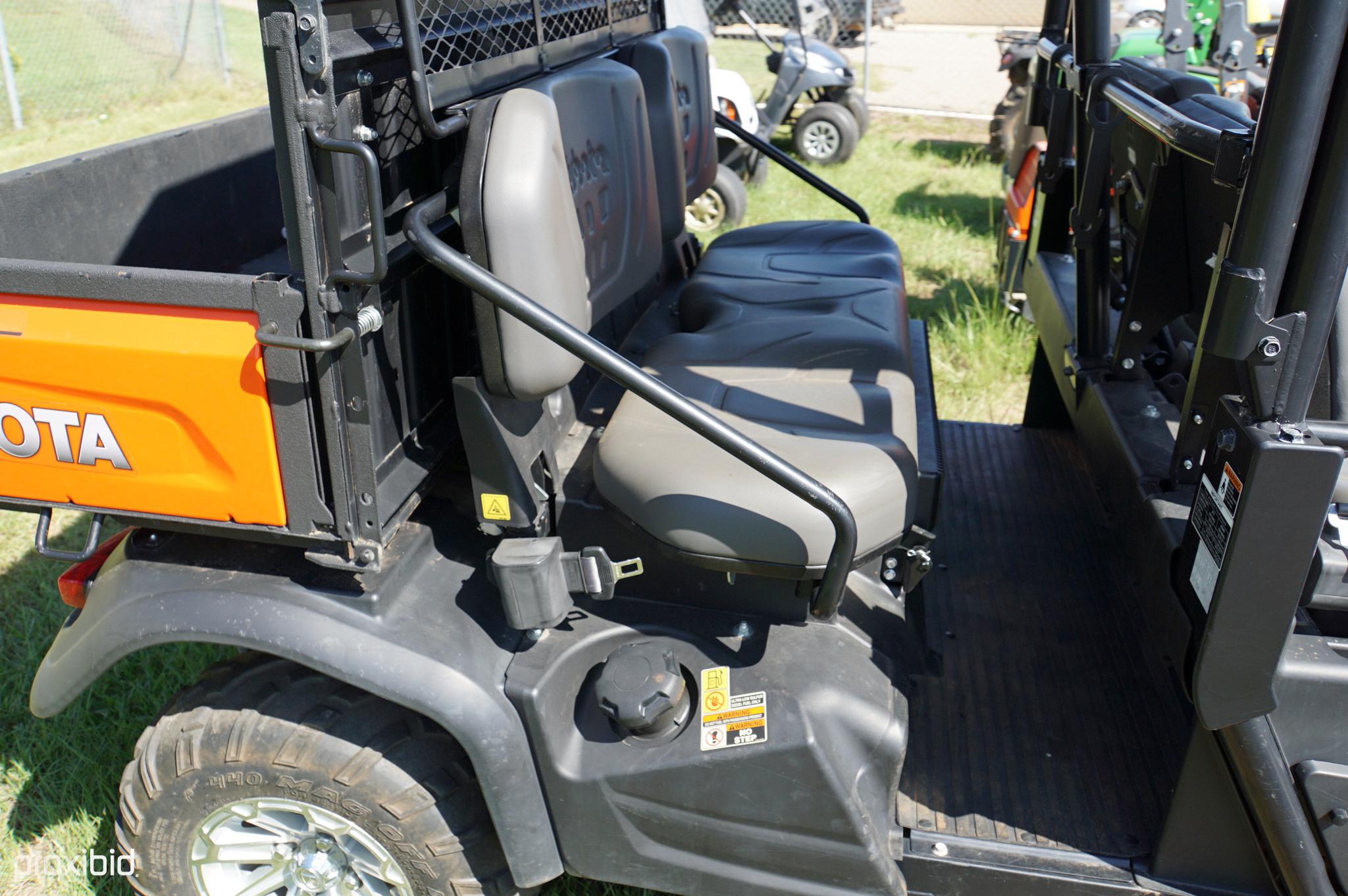 2019 Kubota RTVX-1140 4WD Utility Vehicle, s/n A5KD2GDBEKG032334 (No Title