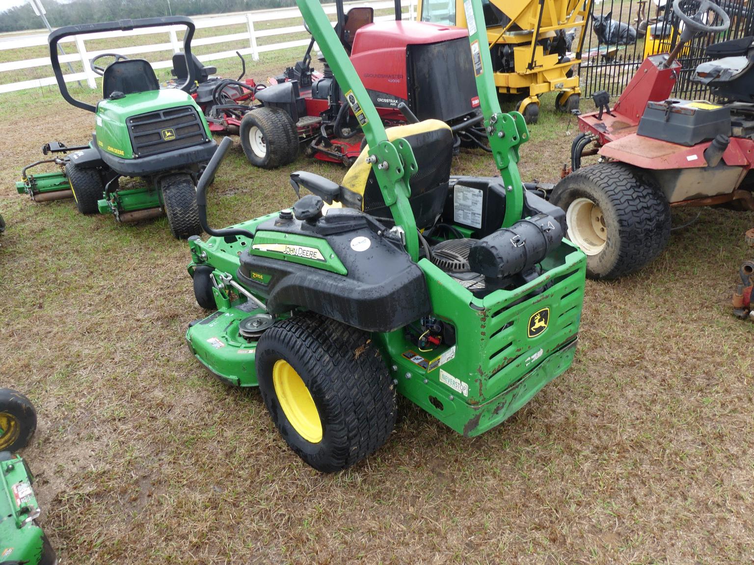 John Deere Z915B Zero-turn Mower, s/n 040185: Meter Shows 240 hrs