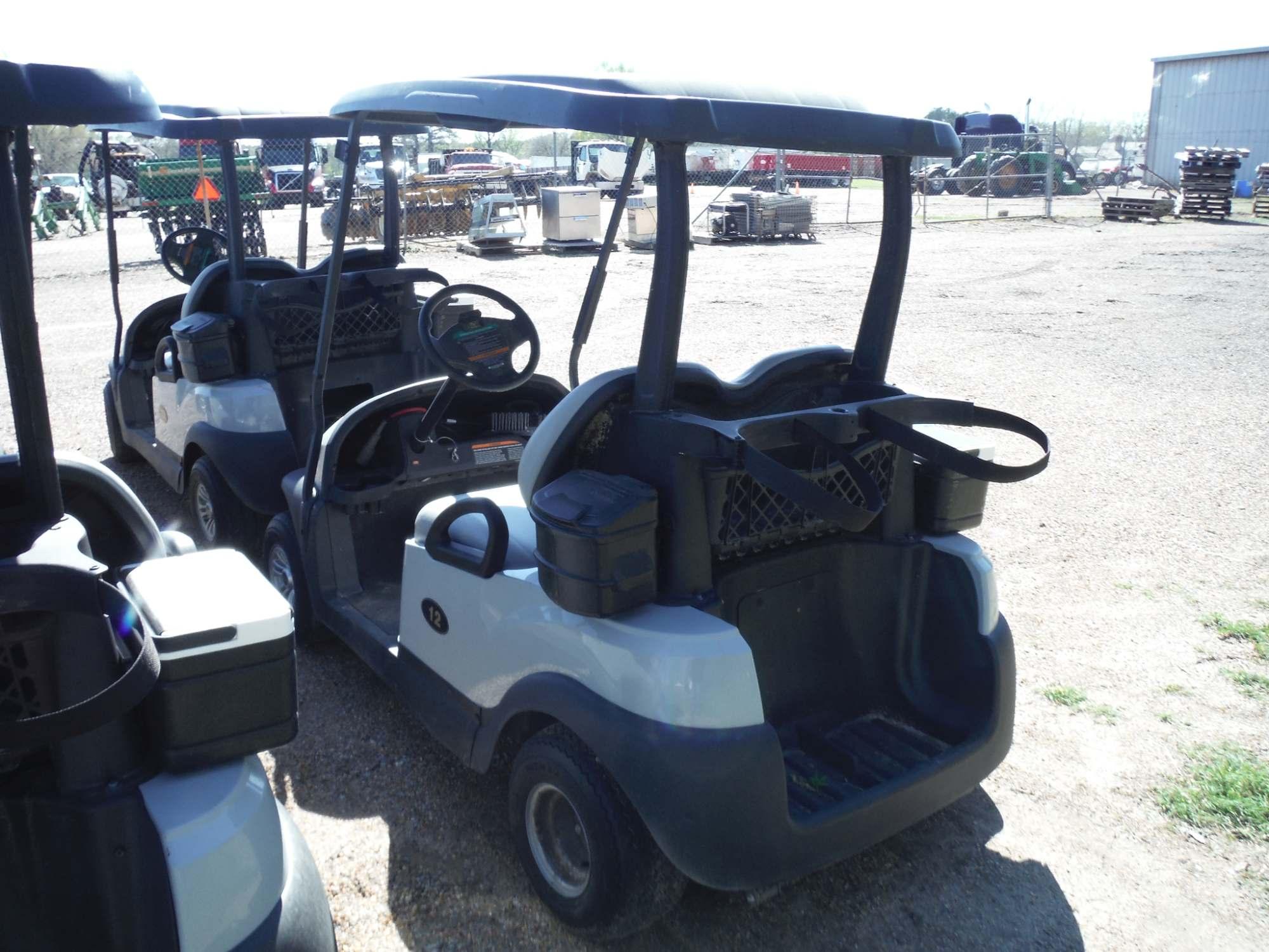 2022 Club Car Electric Golf Cart, s/n JE2220-287602 (No Title): Top, w/ Cha