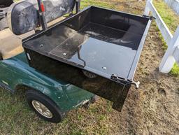 EZGo Electric Golf Cart, s/n 2468322 (No Title): 36-volt, Windhsield, Bed,