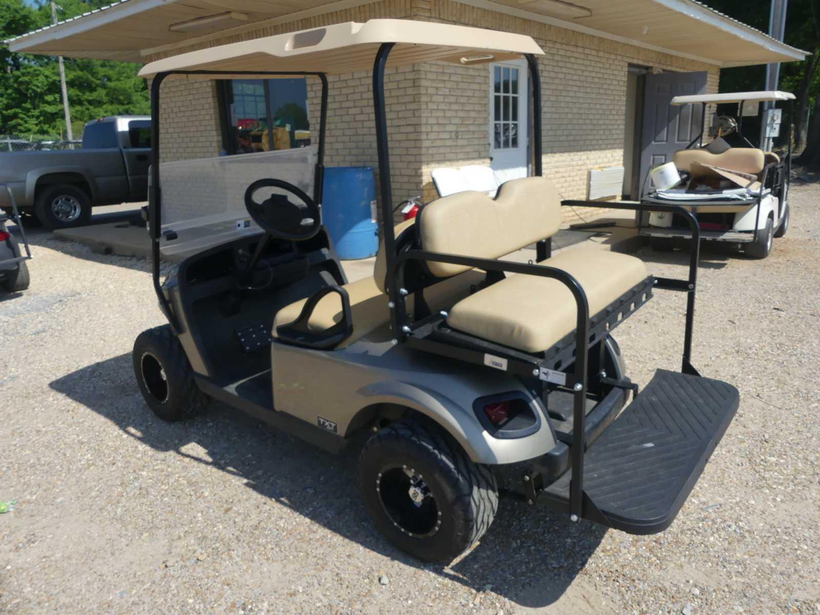2019 EZGo TXT Gas Golf Cart, s/n 3432171 (No Title): EFI, Lift Kit, Back Se