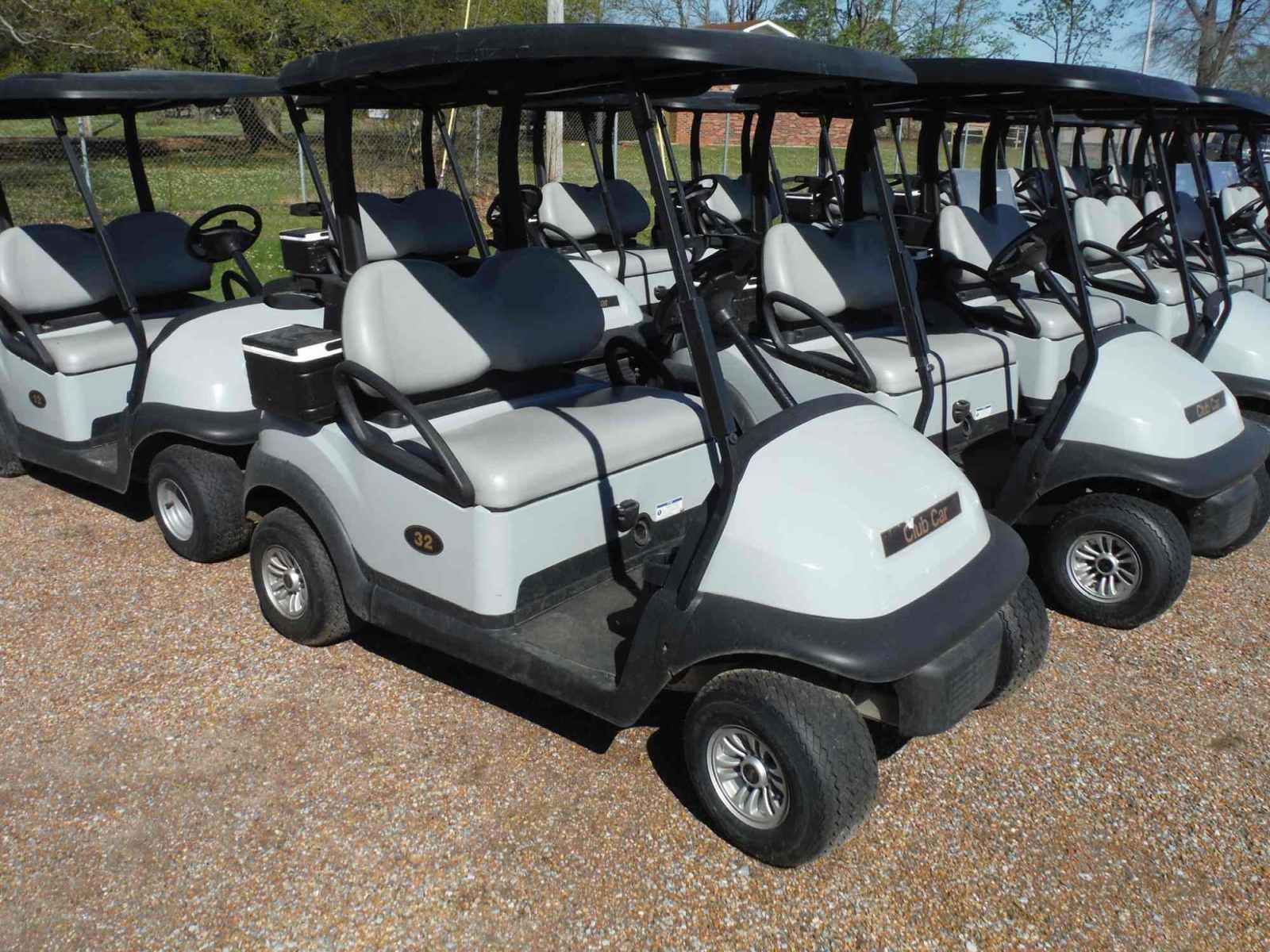 2022 Club Car Electric Golf Cart, s/n JE2220-287587 (No Title): Top, w/ Cha