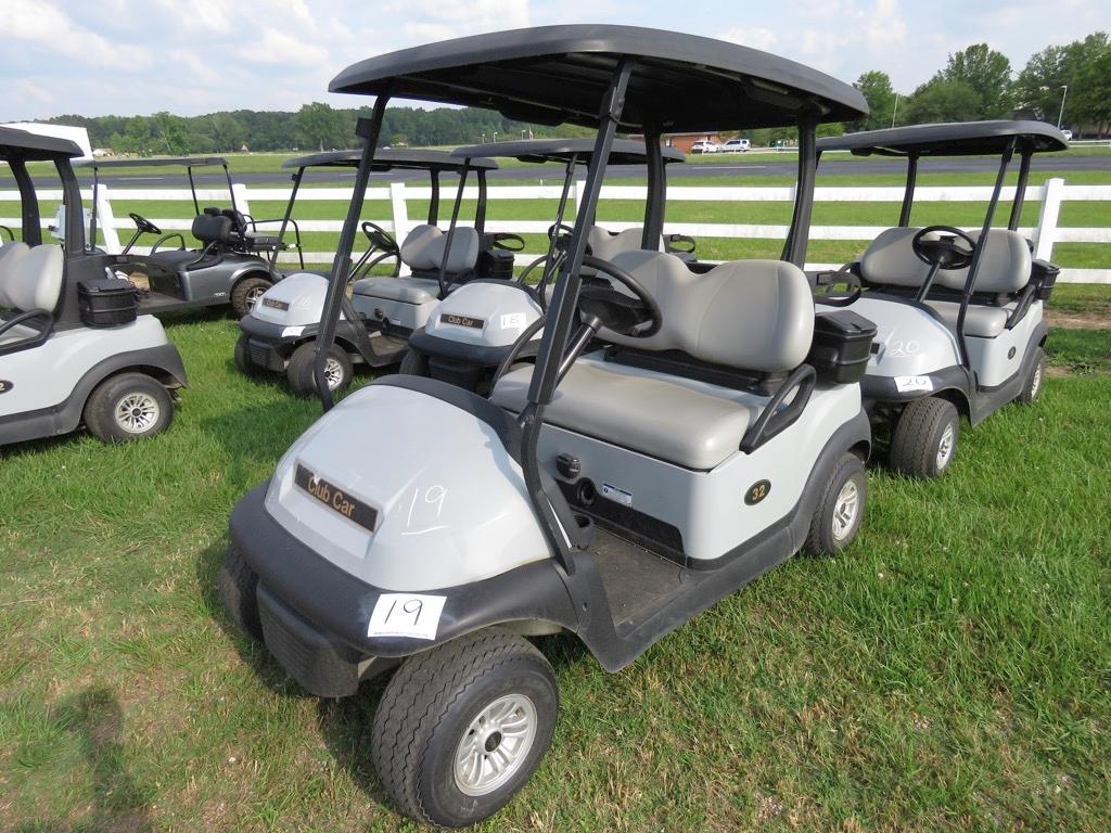 2022 Club Car Electric Golf Cart, s/n JE2220-287587 (No Title): Top, w/ Cha