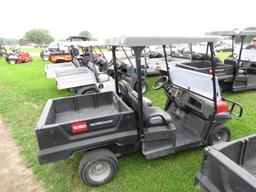 2017 Toro GTX Workman Utility Cart (No Title - $50 MS Trauma Care Fee Appli