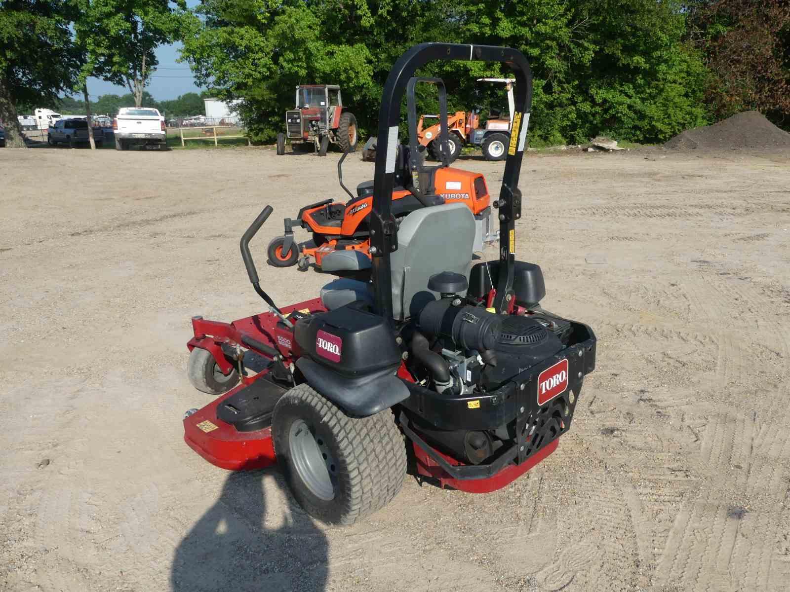 Toro 6000 Series Zero-turn Mower, s/n 316000317: Meter Shows 1726 hrs