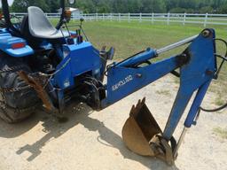 New Holland 1725 MFWD Tractor, s/n G009043: Rollbar, NH 7308 Loader w/ Bkt.