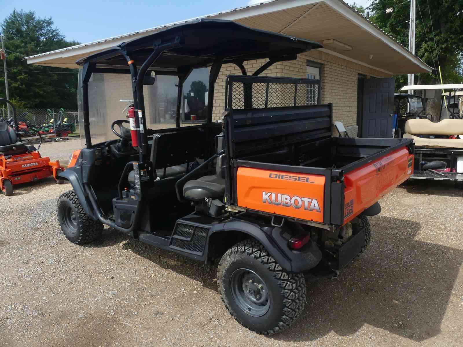 2018 Kubota RTVX1140 4WD Utility Vehicle, s/n A5KD2GDBHJG023291 (No Title -