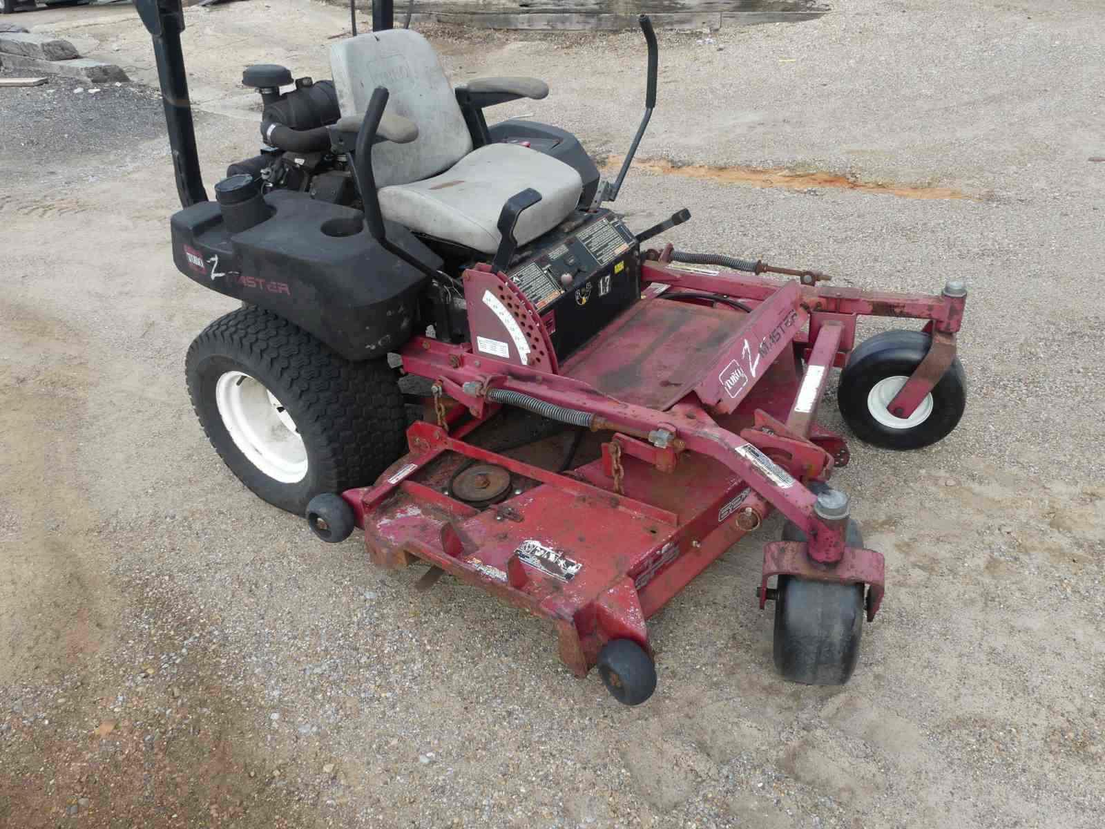 Toro Z Master Zero-turn Mower, s/n 210000306: Meter Shows 1149 hrs