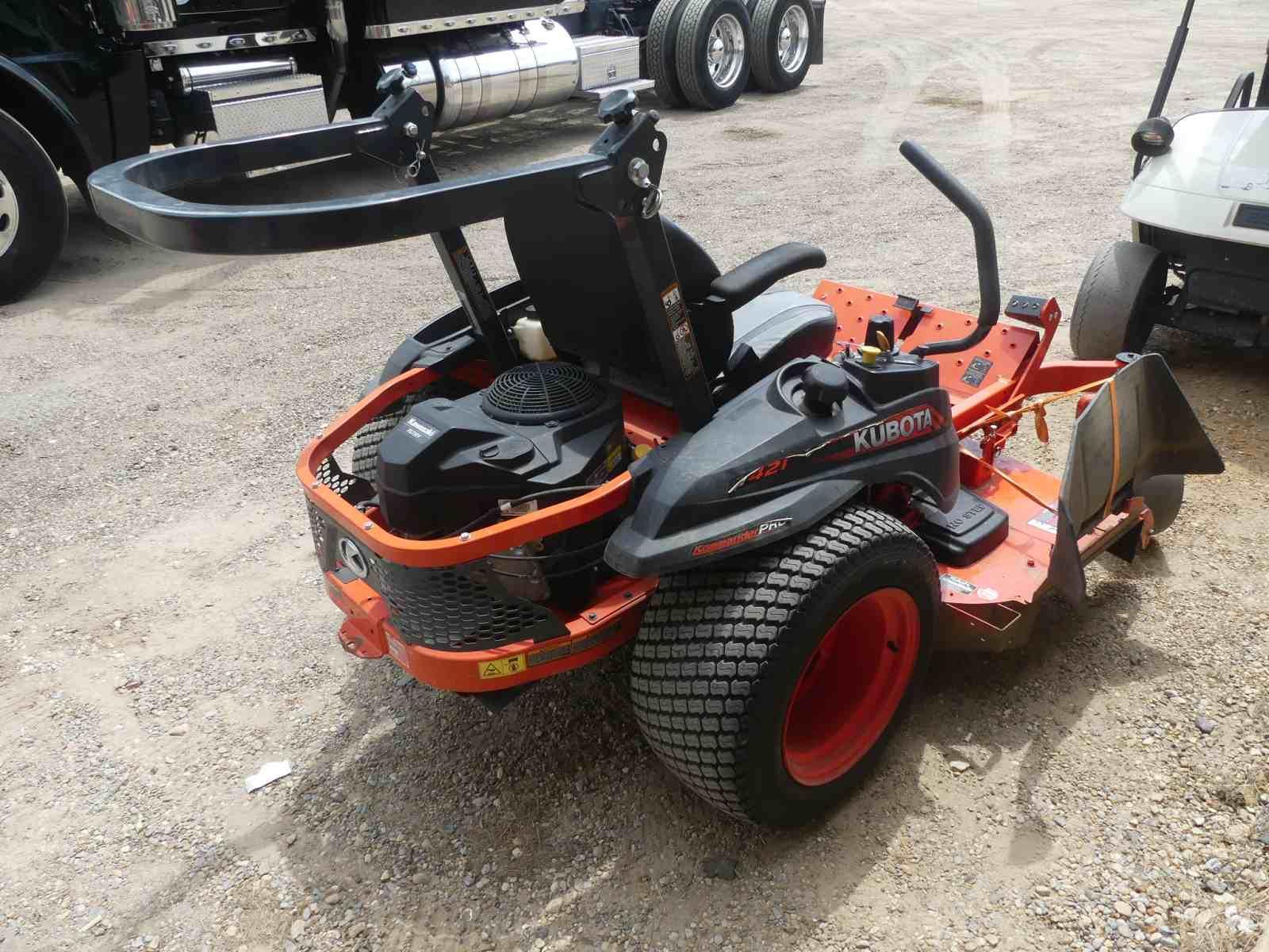 2020 Kubota Z421 Zero-turn Mower, s/n KBGHGCC0PLGJ34973: Warranty Until 07/