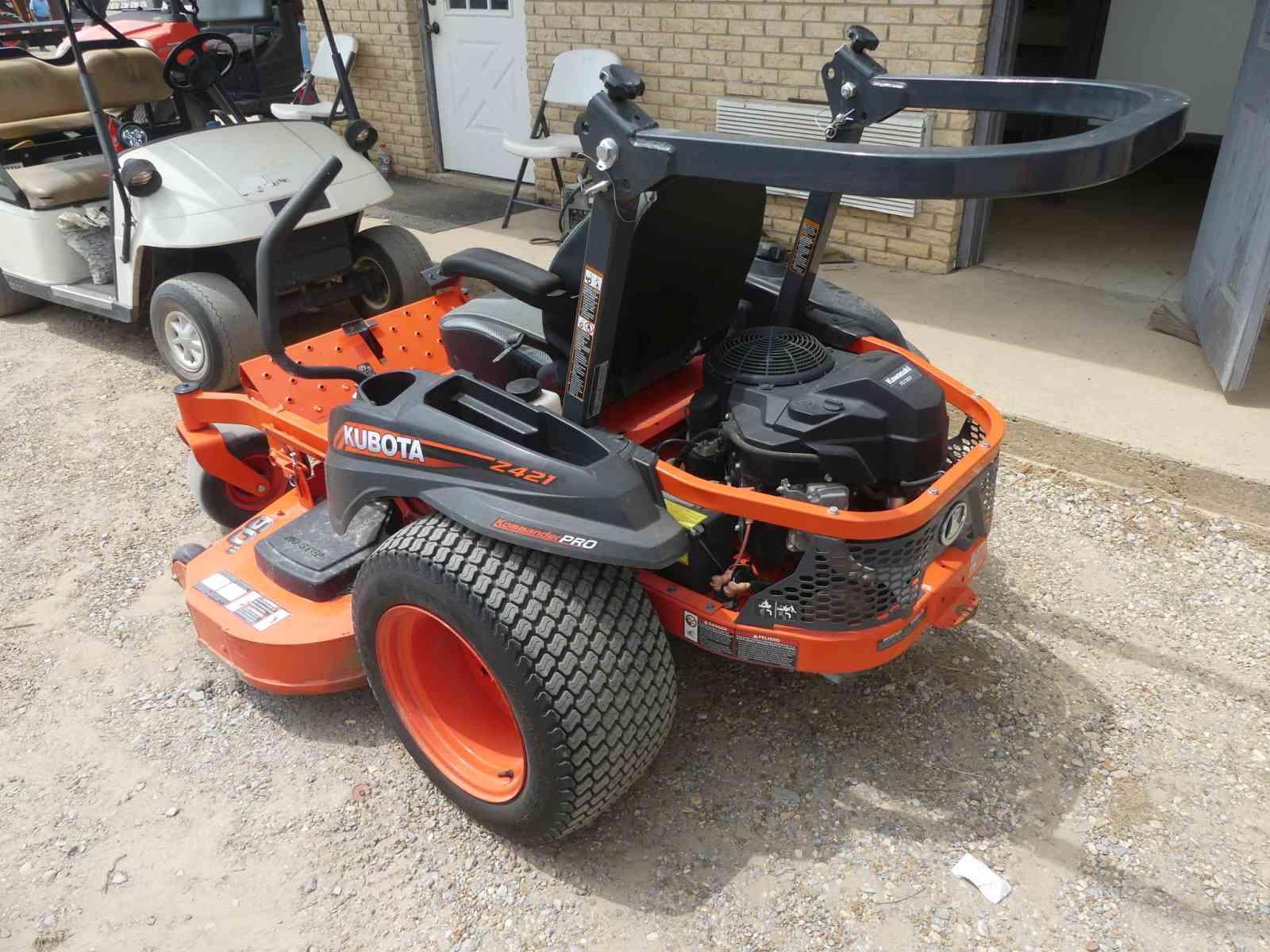 2020 Kubota Z421 Zero-turn Mower, s/n KBGHGCC0PLGJ34973: Warranty Until 07/