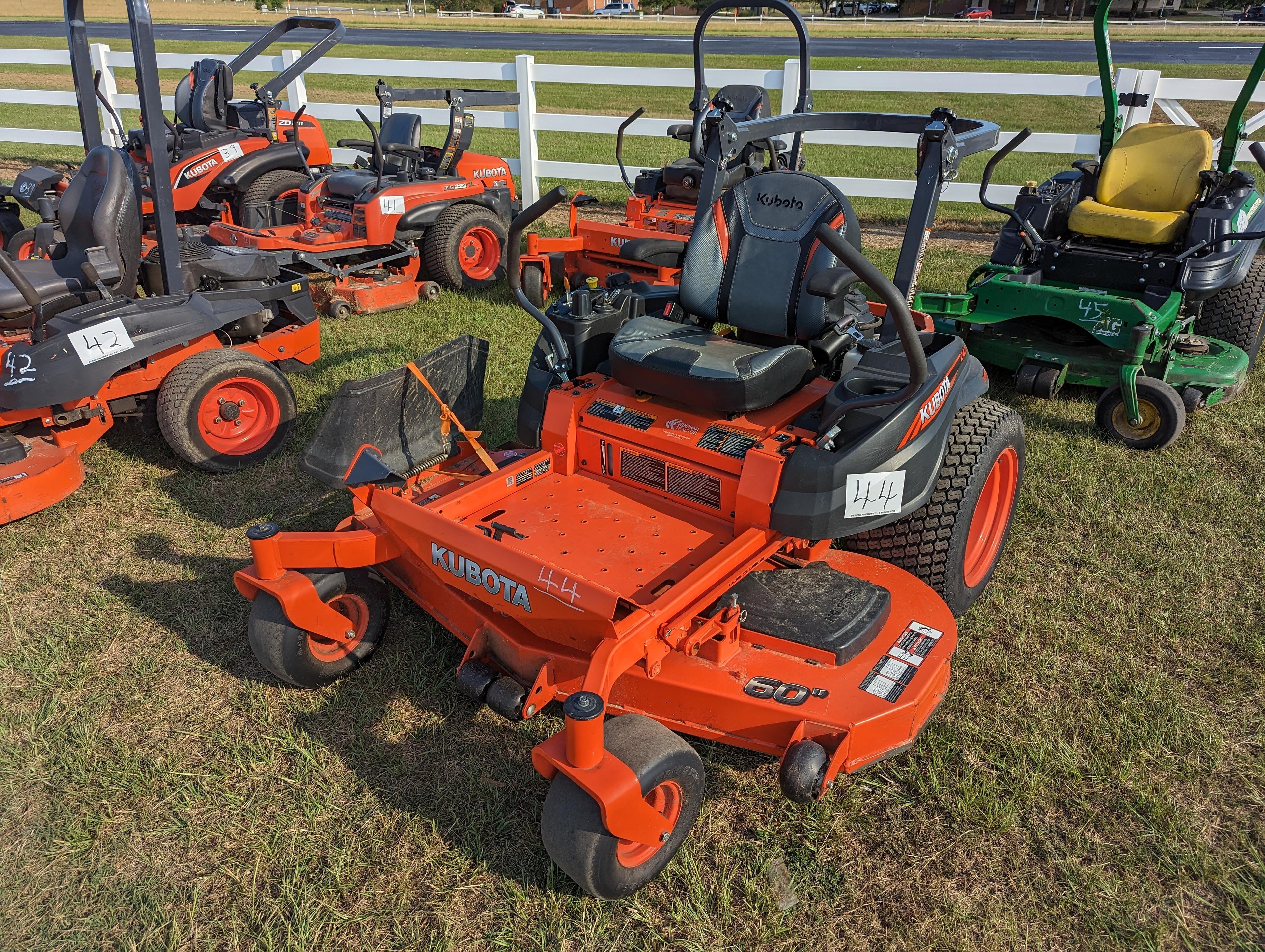 2020 Kubota Z421 Zero-turn Mower, s/n KBGHGCC0PLGJ34973: Warranty Until 07/