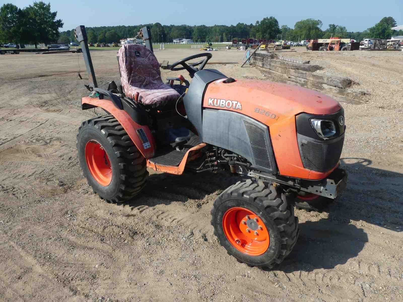 Kubota B2601 MFWD Tractor, s/n 51470: Meter Shows 478 hrs