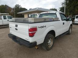 2013 Ford F150 4WD Pickup, s/n 1FTMF1EM7DFB68531: Reg. Cab, Gas Eng., Auto,