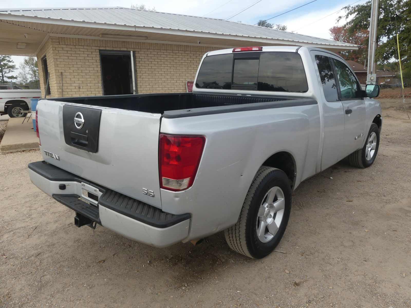 2008 Nissan Titan Pickup, s/n 1N6BA06A38N310497: Ext. Cab, 2wd, V8 Gas Eng.