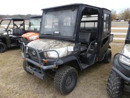 Kubota RTV X1140 Utility Vehicle, s/n 14963 (No Title - $50 Trauma Care Fee