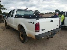2004 Ford F250 4WD Pickup, s/n 1FTNX21L04EC24092: 5.4L Gas Eng., Auto, Tool