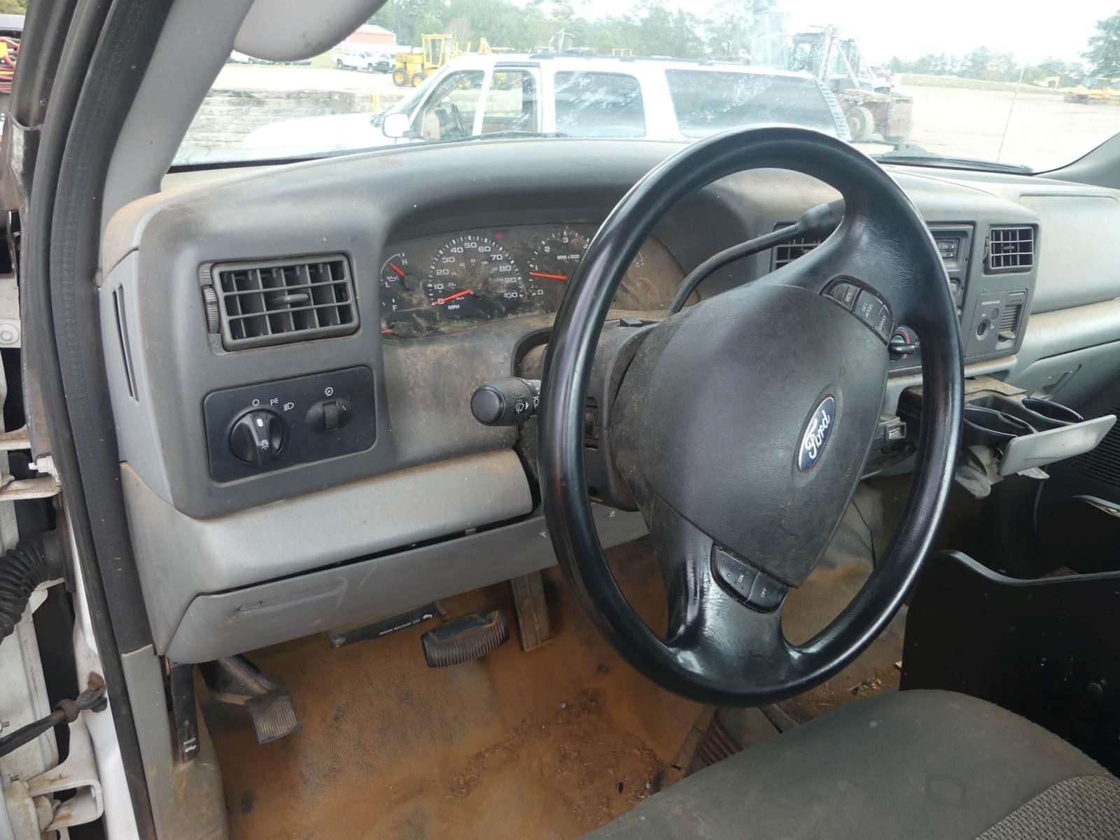 2004 Ford F250 4WD Pickup, s/n 1FTNX21L04EC24092: 5.4L Gas Eng., Auto, Tool