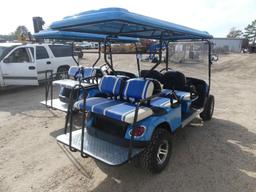 6-person Electric Golf Cart (No Title): 60-volt