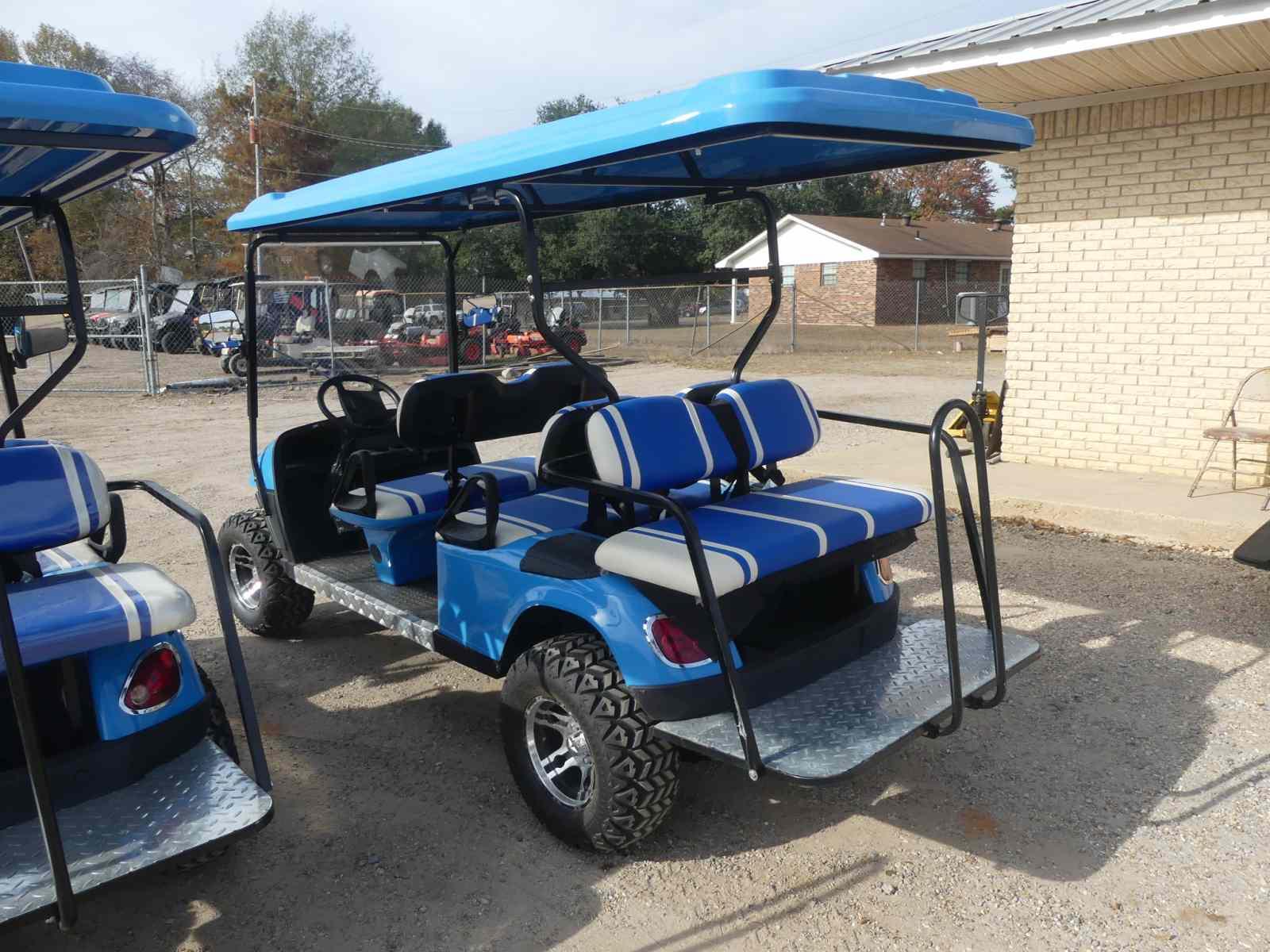 6-person Electric Golf Cart (No Title): 60-volt