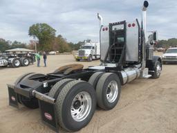 2013 Peterbilt 389 Truck Tractor, s/n 1XPXD40XXDD179961: T/A, Day Cab, Cumm