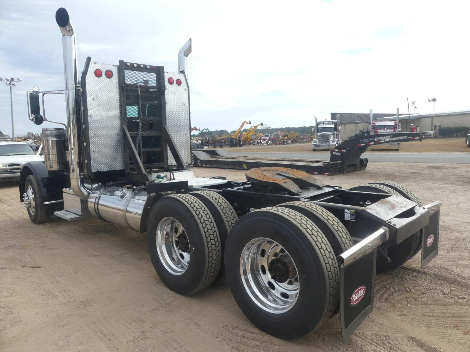 2013 Peterbilt 389 Truck Tractor, s/n 1XPXD40XXDD179961: T/A, Day Cab, Cumm