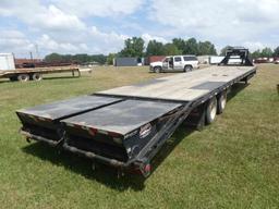 2019 PJ 40' Gooseneck Trailer, s/n 1296718: T/A, Duals, Air Rode Susp., Dov