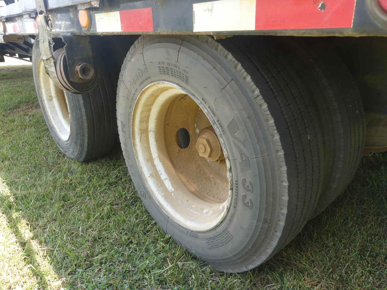 2019 PJ 40' Gooseneck Trailer, s/n 1296718: T/A, Duals, Air Rode Susp., Dov