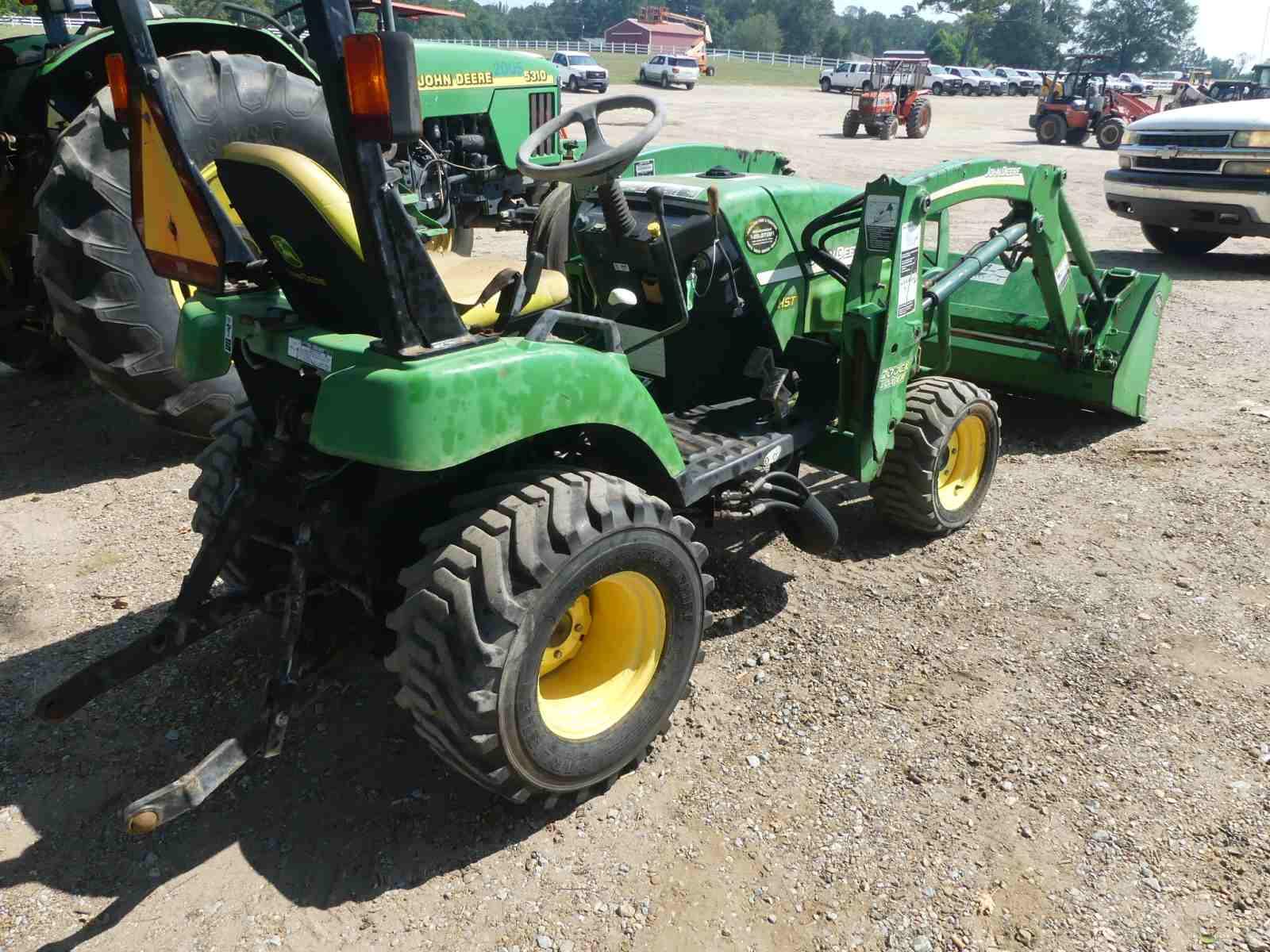 John Deere 2305 MFWD Tractor, s/n LV5305H222682: HST, Diesel, Rollbar Canop