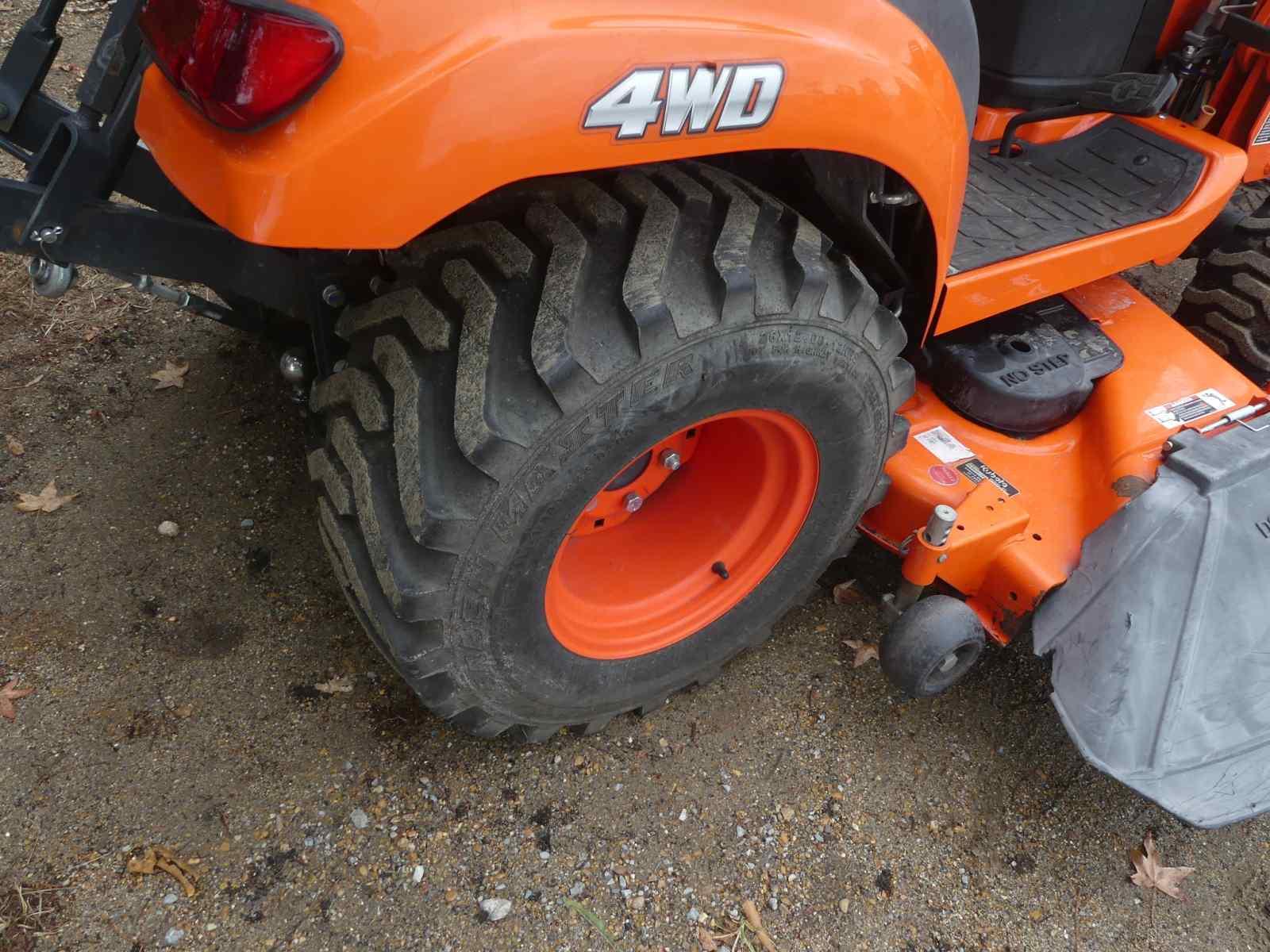 Kubota BX2380 MFWD Tractor, s/n KBUCIBHRKLGF39245: Rollbar, LA344 Loader w/